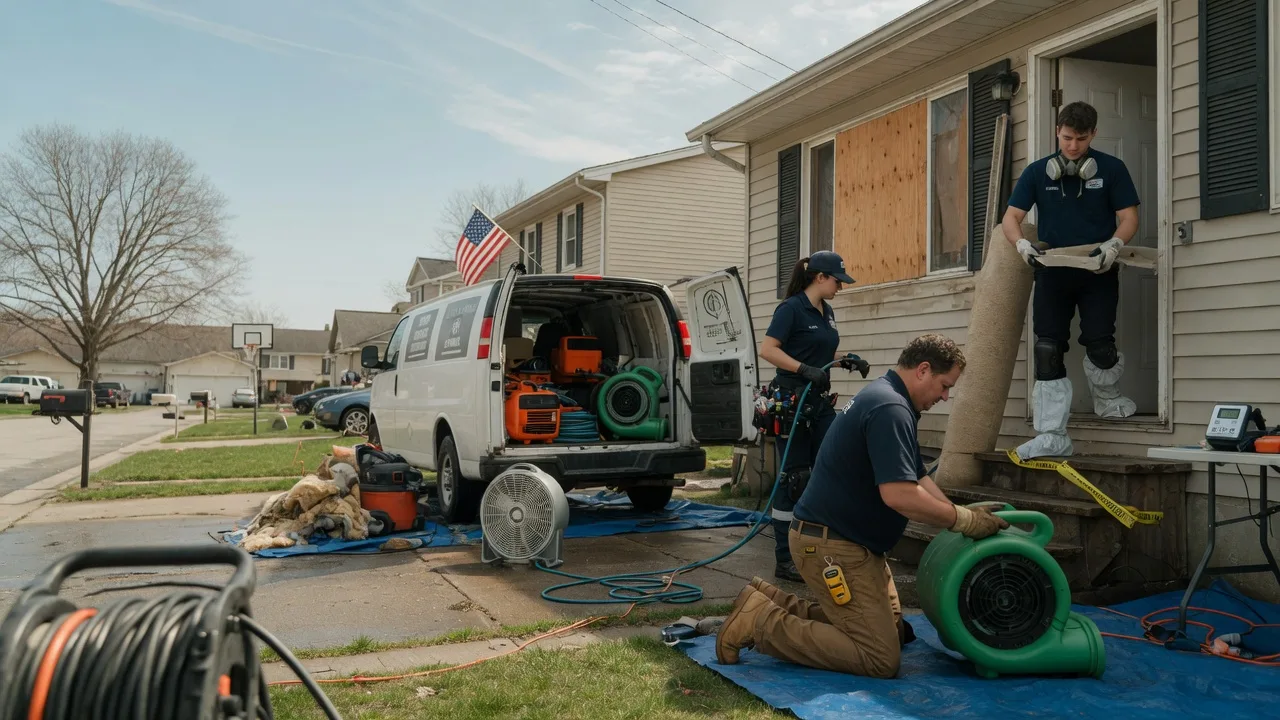 Water Damage Restoration in Mesick, MI near me
